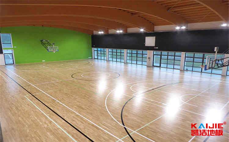 松木籃球運動地板板式龍骨結構