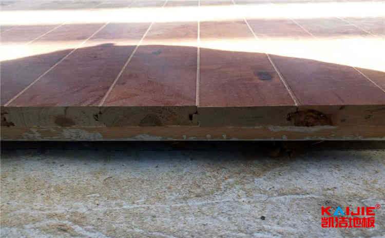 硬木企口體育館實木地板怎么維修？