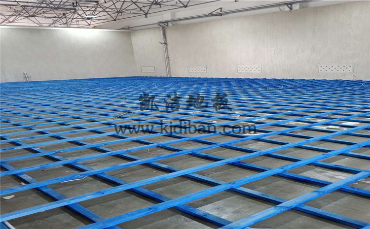 山西運城某學校羽毛球館木地板項目